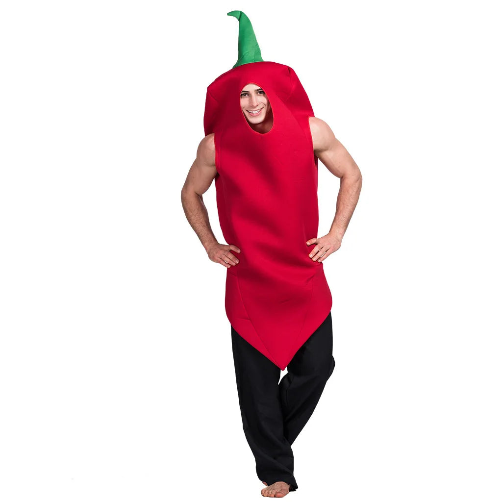Chili Pepper Costume for Adults