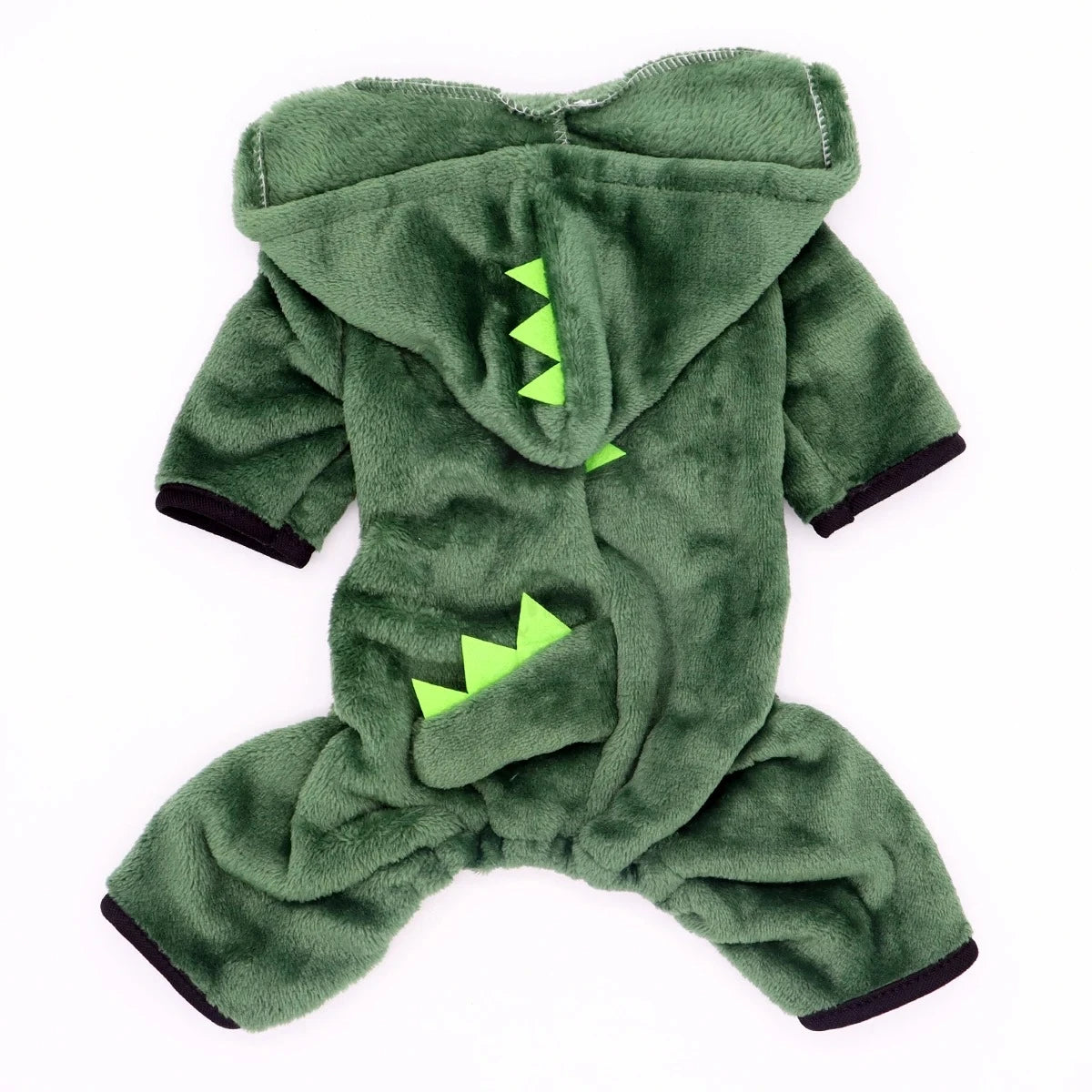 Green Dinosaur Dog Hoodie Costume