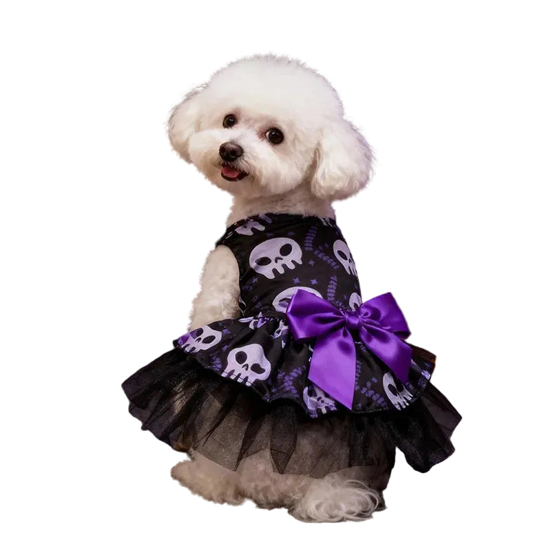 Witch Cape and Hat Set for Dogs and Cats