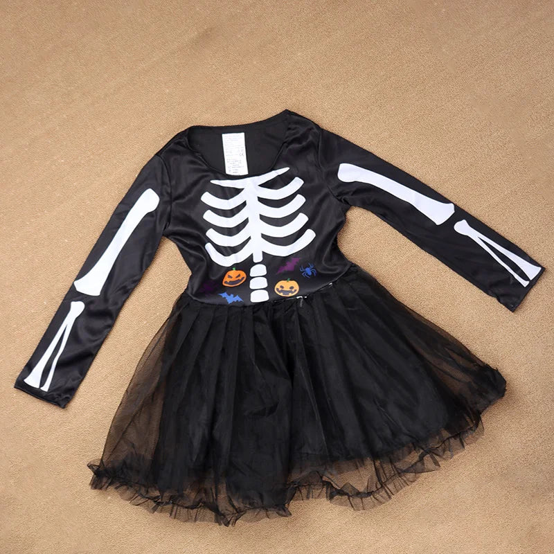 Glow in the Dark Skeleton Dress for Women