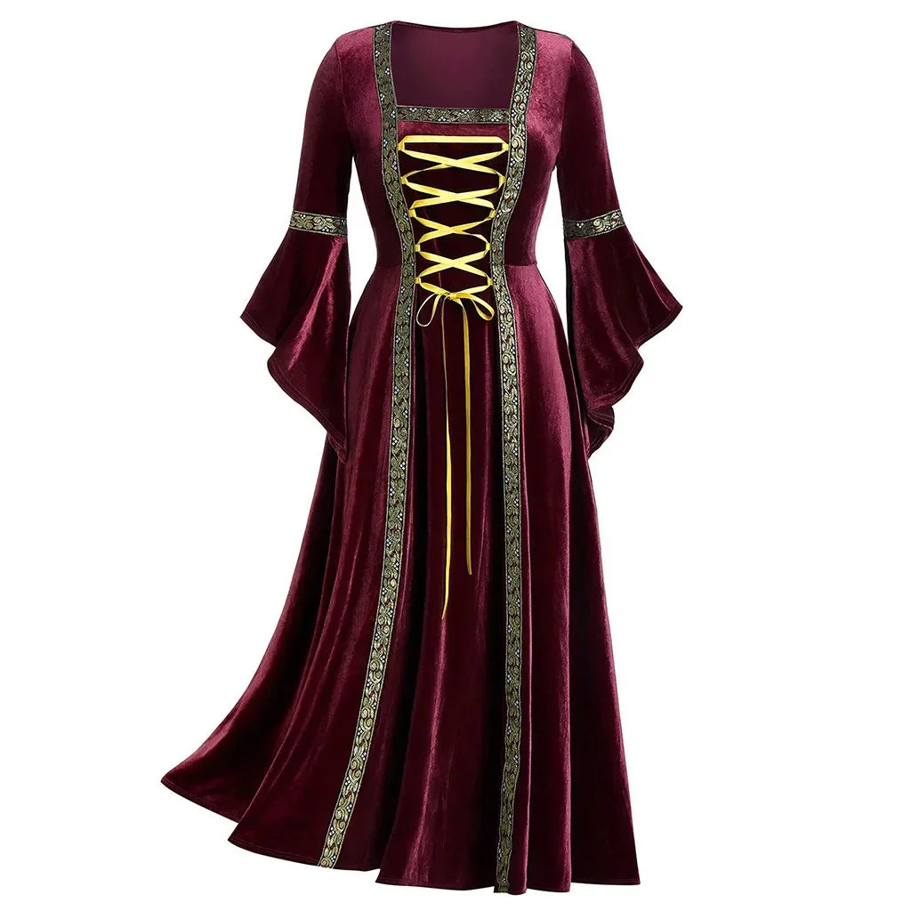 Gothic Vampire Dress for Women, 5 Colors
