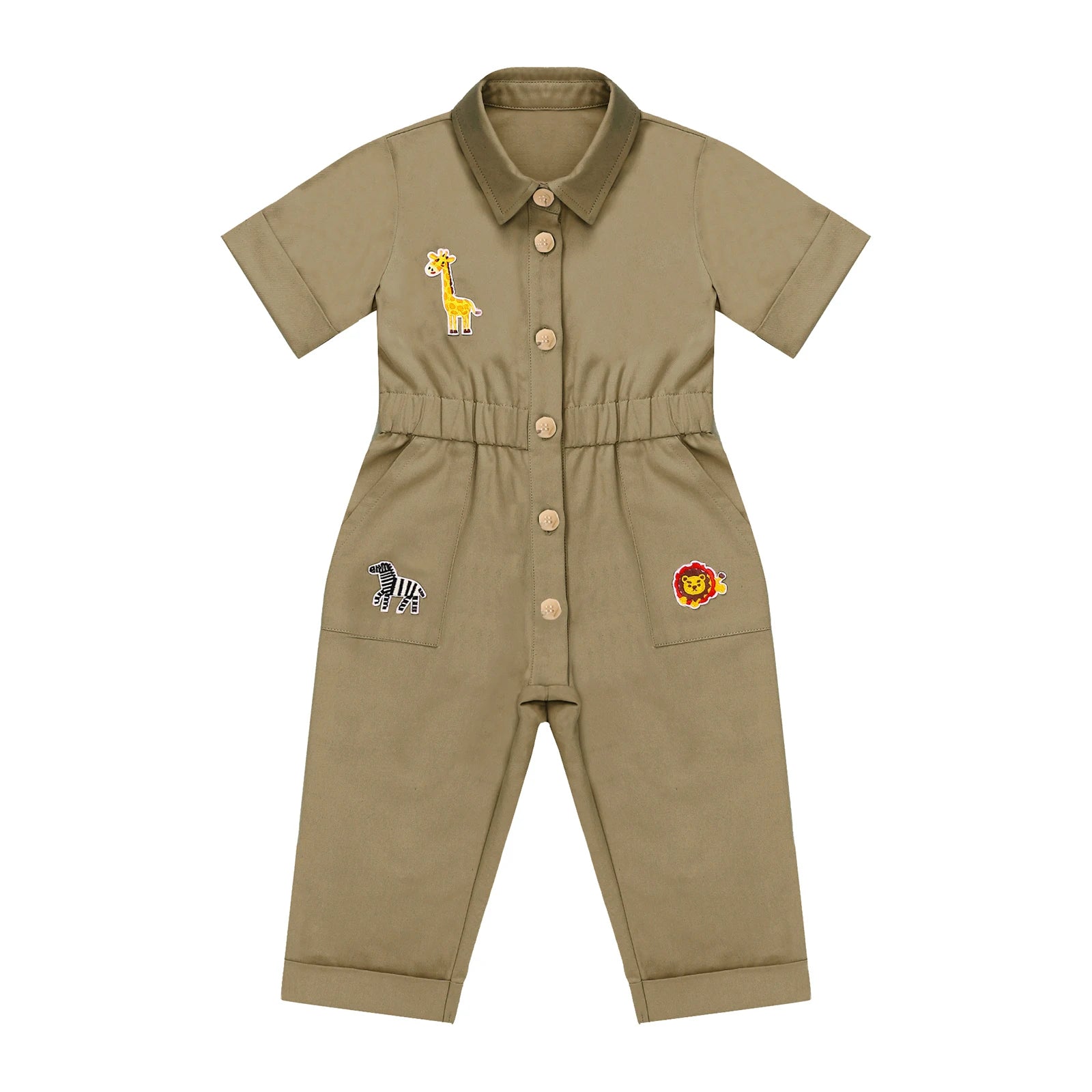 Zookeeper Costume for Toddlers, Jumpsuit or Dress, 9 Months to 5T